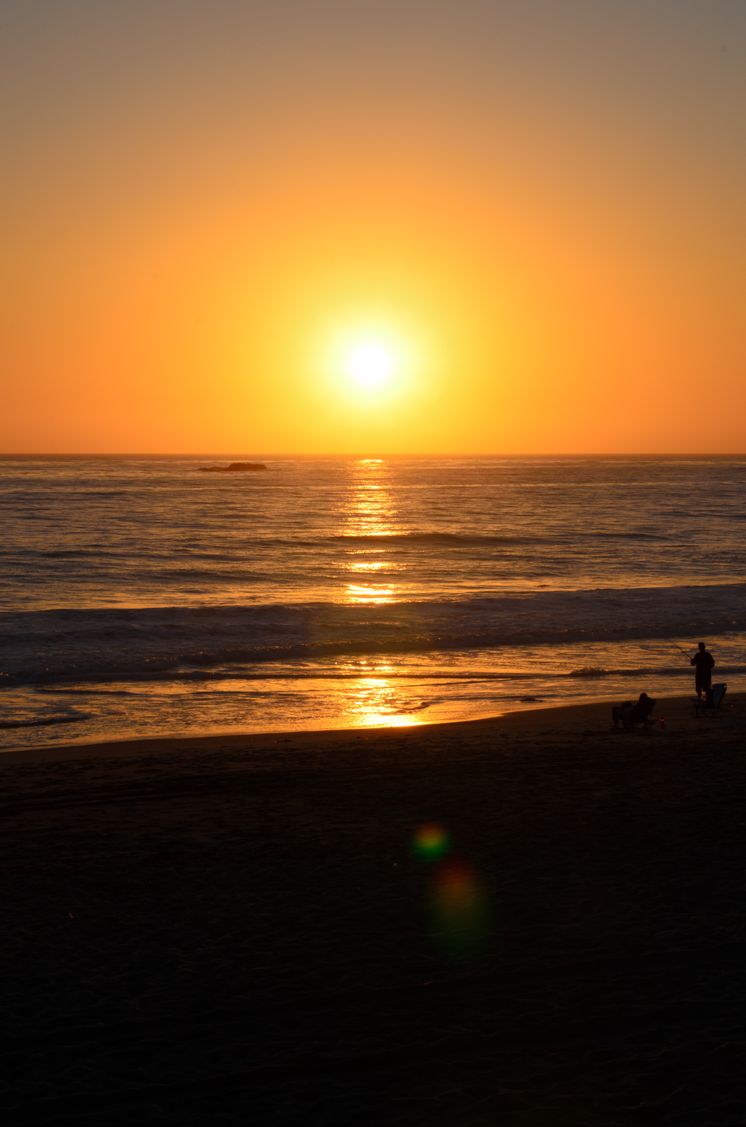 San Clemente beach sunset